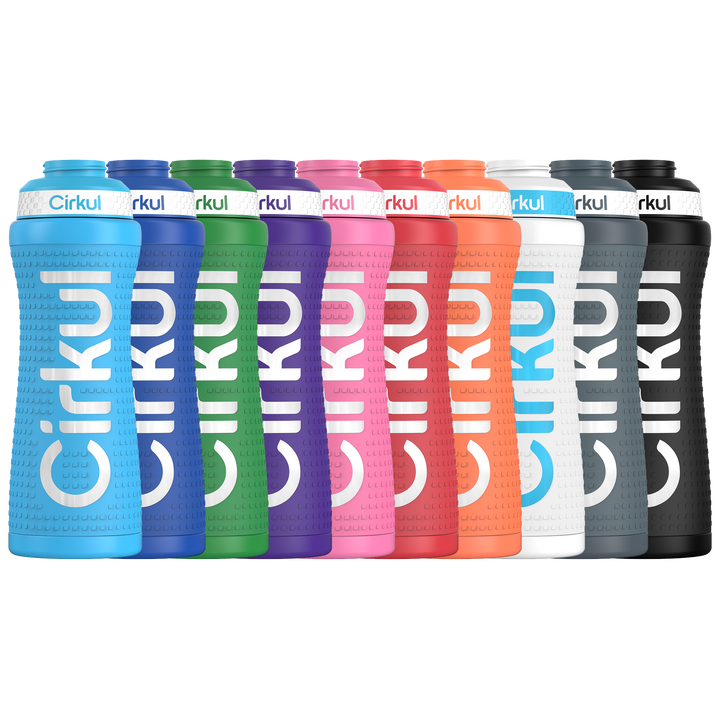 22oz. Grip Stainless Steel Bottle & Sport Lid S7